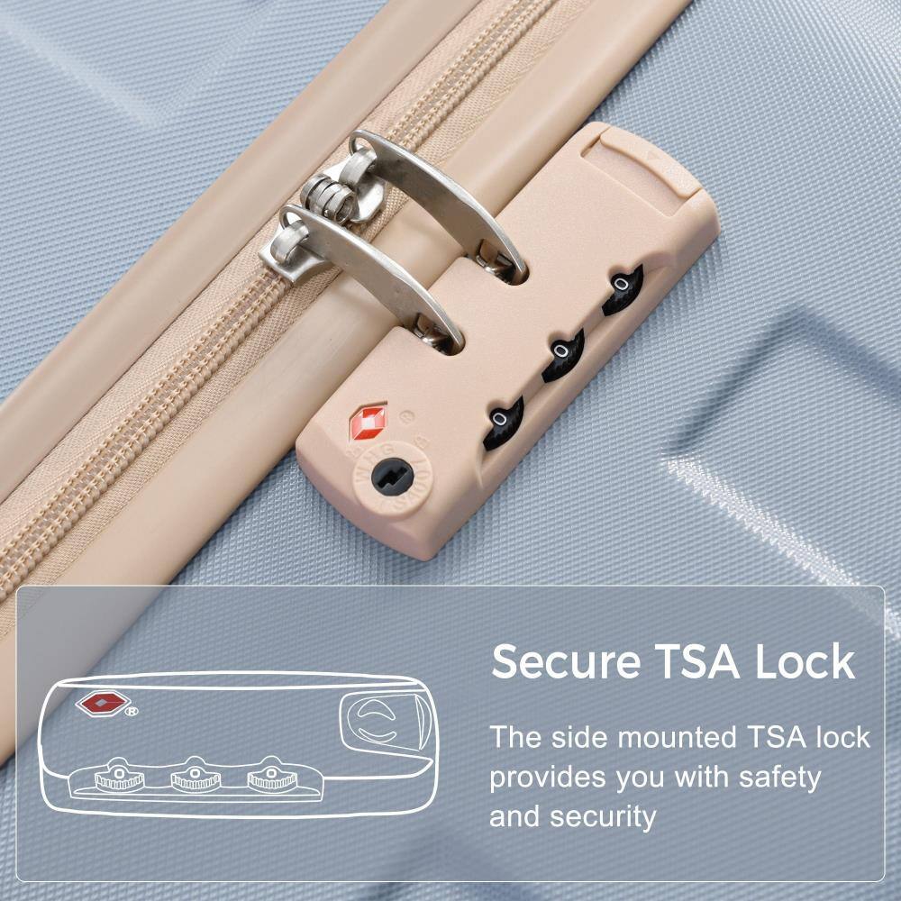 Secure TSA Lock

The side mounted TSA lock provides you with safety and security