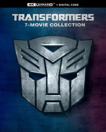 Front. Transformers: 7-Movie Collection - 4K Blu-Ray.