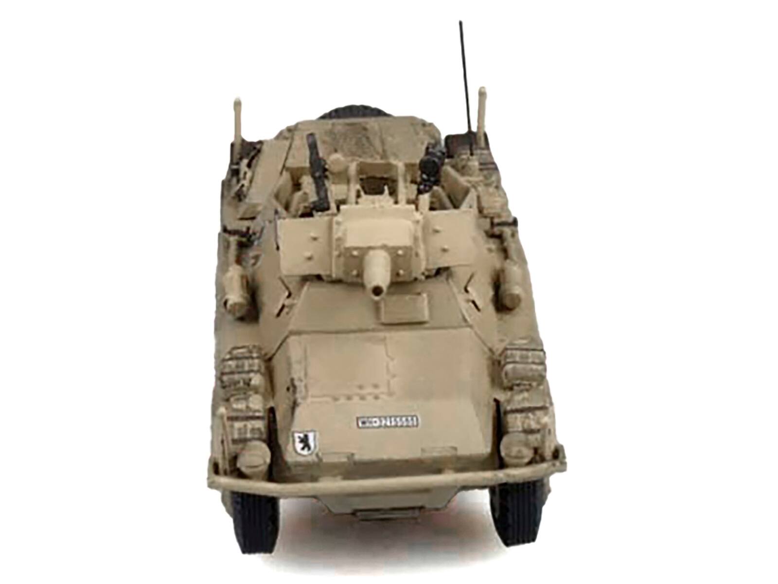 Back. Panzerstahl - Sd.Kfz. 234/3 Armored Vehicle "#0 3rd Panzer Division Hungary" (1945) German Army 1/72 Diecast Model by Panzerstahl - Multi.