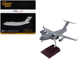 GeminiJets - Boeing C-17 Globemaster III Transport Aircraft Royal Australian Air Force 100th Anniversary Gemini 200 1/200 - Gray