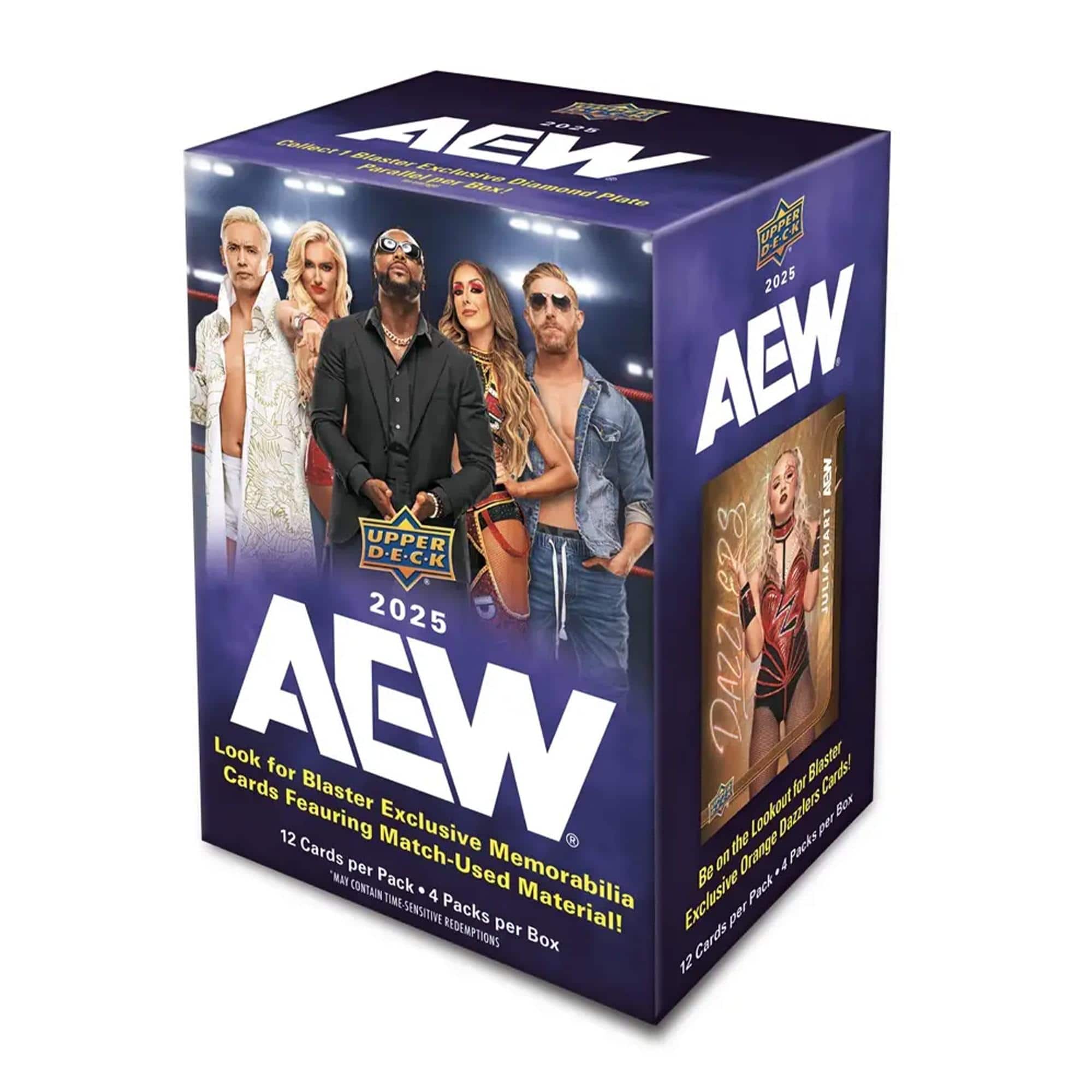 AEW All Elite Wrestling 2025 Upper Deck Blaster Box - Multi-Colored price history on PriceWatchPro