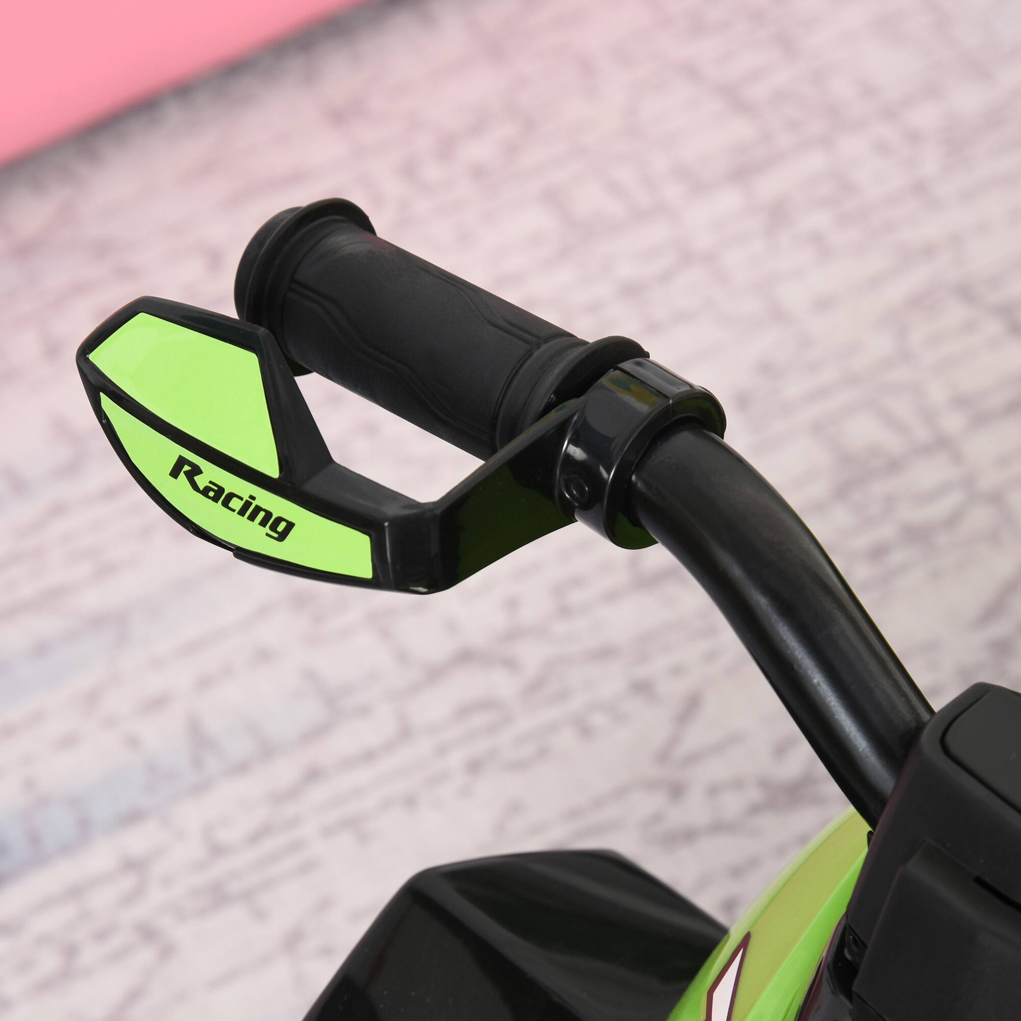 Alt View 5. Aosom - Kids Ride On Push Car, Ride Racer, Foot-to-floor, Walking ATV Toy, Music, Lights, 1.5-3 Years.