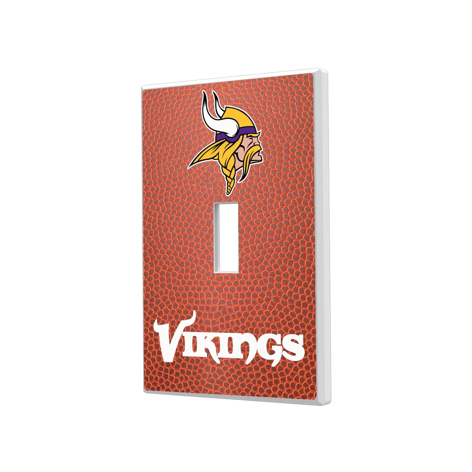 Keyscaper - Minnesota Vikings Football Design Single Toggle Light Switch Plate - Multicolor price history on PriceWatchPro