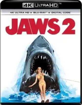Front. Jaws 2 - 4K Blu-Ray.