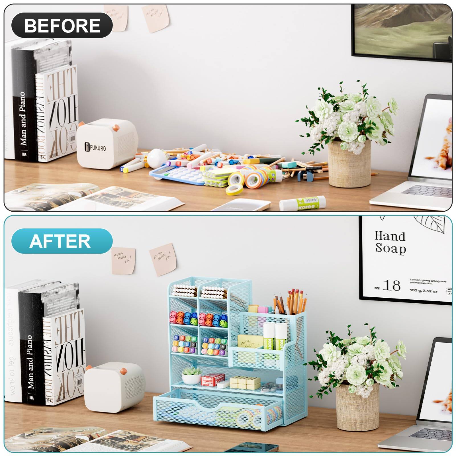 BEFORE  
Man and Piano  
FUKURO  
Hand Soap  
18  
100 g, 3.52 oz  

AFTER  
Man and Piano  
Hand Soap  
18  
100 g, 3.52 oz