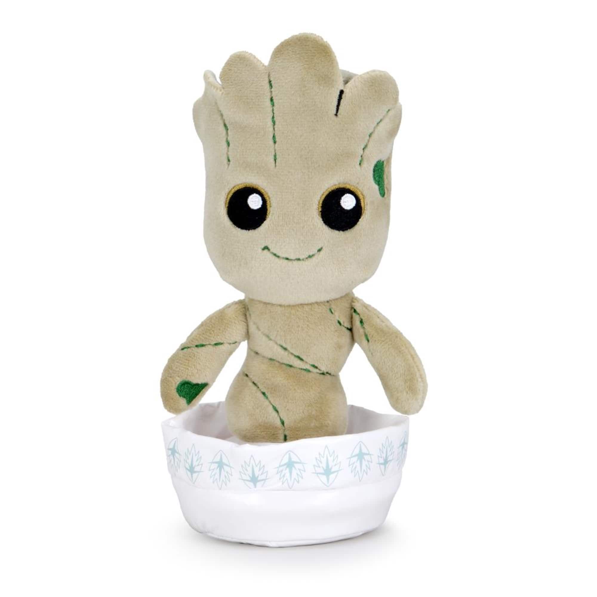 Front. NECA - Marvel GOTG - Phunny Plush- Potted Baby Groot.