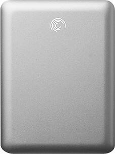 Front Standard. Seagate - FreeAgent GoFlex 1 TB 2.5" External Hard Drive - Silver.