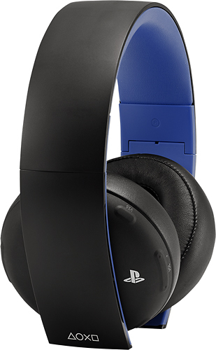 Sony Gold Wireless Stereo Headset for PlayStation and PlayStation 3 Black 10029 - Best Buy