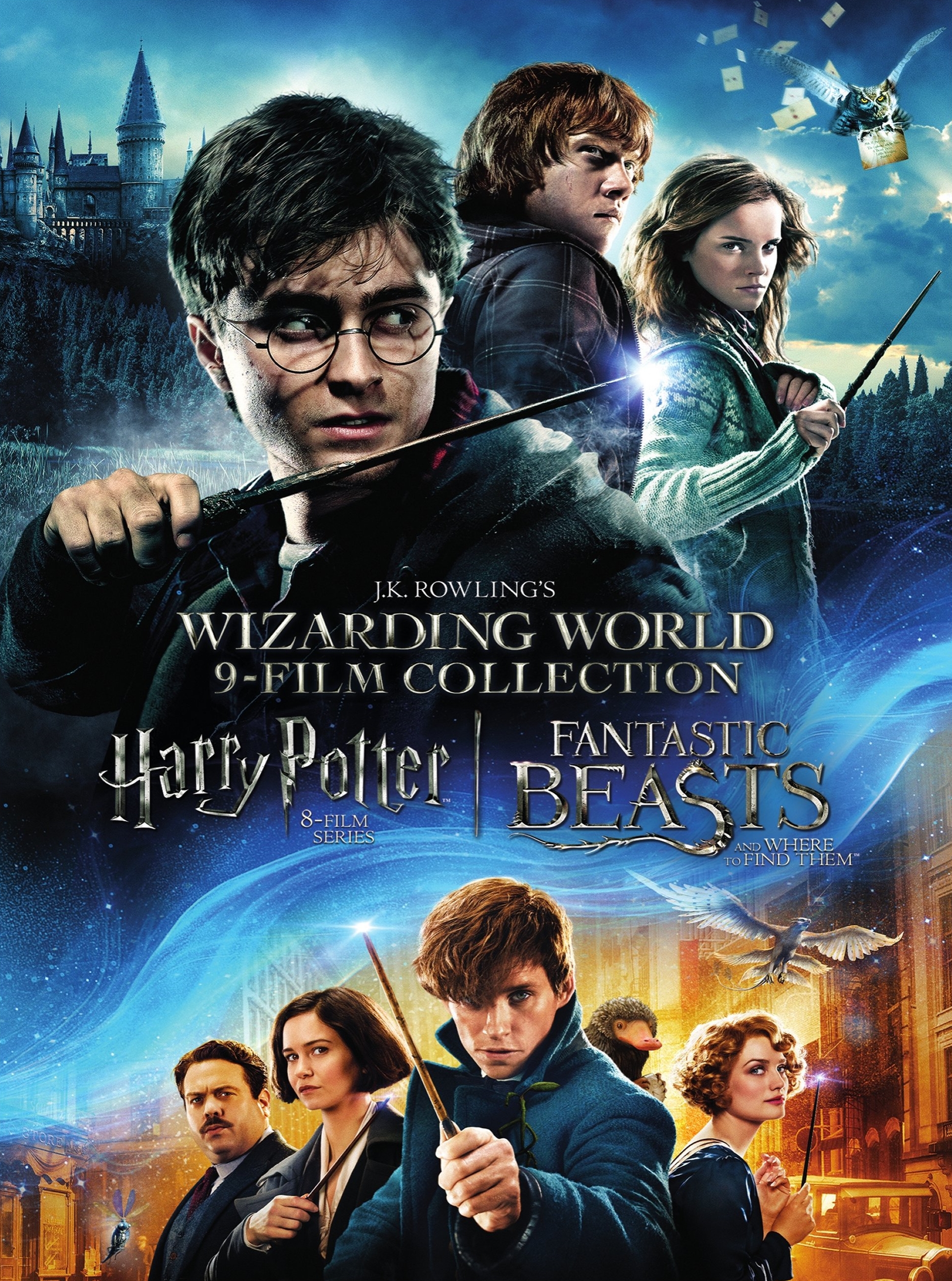 Spruit Hoeveelheid van Proberen J.K. Rowling's Wizarding World: 9-Film Collection [DVD] - Best Buy