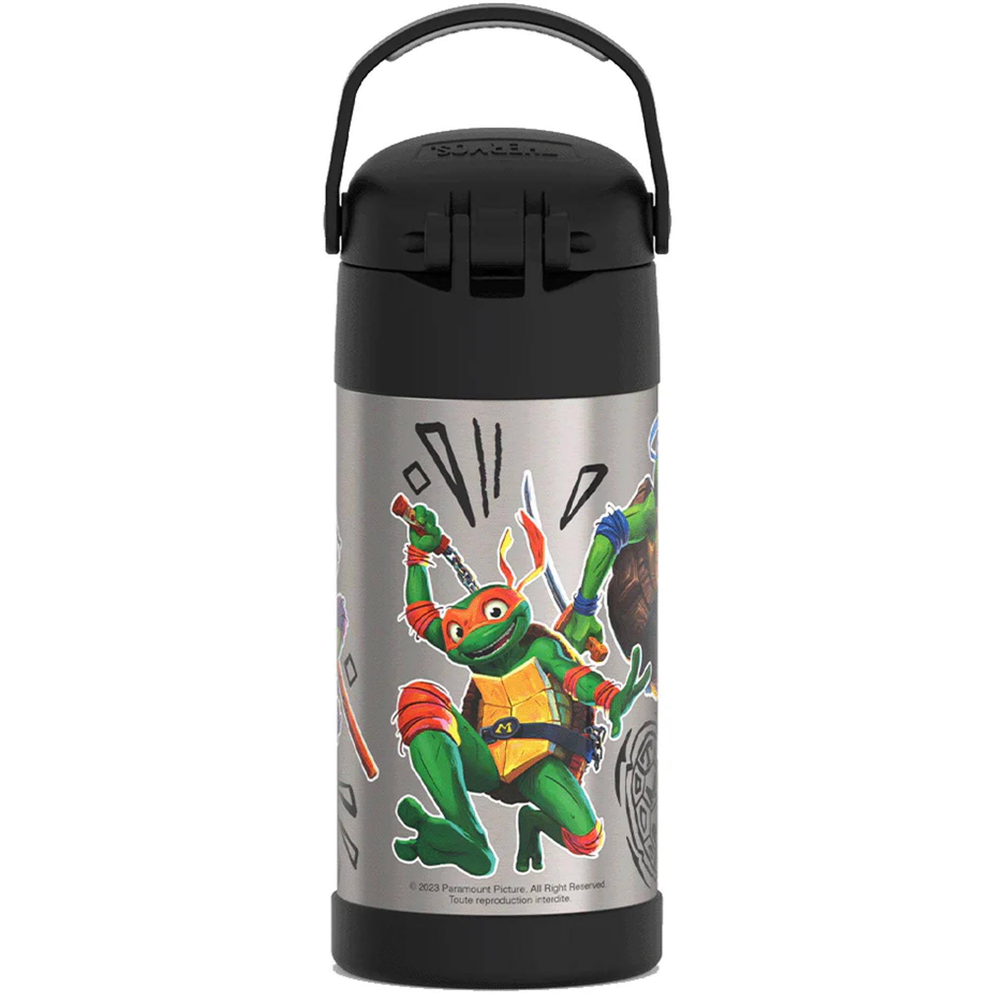 Sure, here is the corrected text:

---

© 2023 Paramount Picture All Rights Reserved  
Toute reproduction interdite

---

This text is located at the bottom of the image on the thermos.