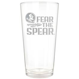 Great American Products - Florida State Seminoles Etched 16oz. Rally Cry Pint Glass - Multicolor