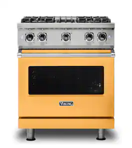 Viking - 5-Series Gas Sealed Burner Range - Daffodil