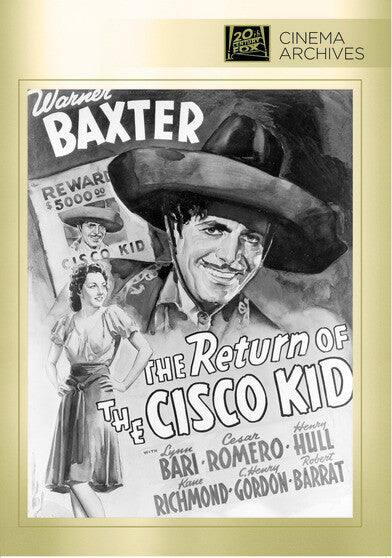 Front. Return of the Cisco Kid, The - DVD.