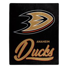 Northwest - Anaheim Ducks 50" x 60" Signature Raschel Plush Throw Blanket - Multicolor