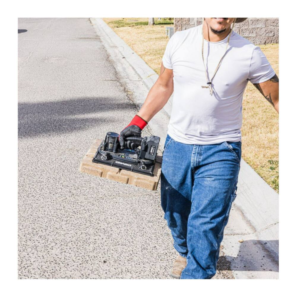 Back. Grabo - GRABO High Flow Black Suction Tool Kit with Suction Plate and LED Display.