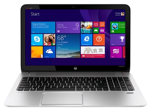  HP - ENVY TouchSmart 15.6&quot; Touch-Screen Laptop - AMD A10-Series - 8GB Memory - 1TB Hard Drive - Natural Silver