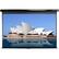 Alt View Standard 20. Elite Screens - Manual Projection Screen - White/Black.