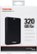 Alt View Standard 1. Toshiba - Canvio Basics Portable E05A032BAU2XK 320 GB 2.5" External Hard Drive - Black.