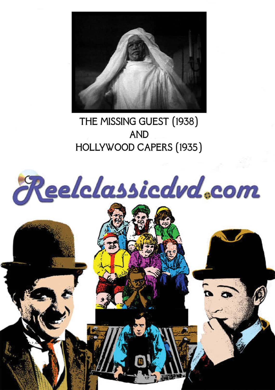 The Missing Guest / Hollywood Capers  - DVD