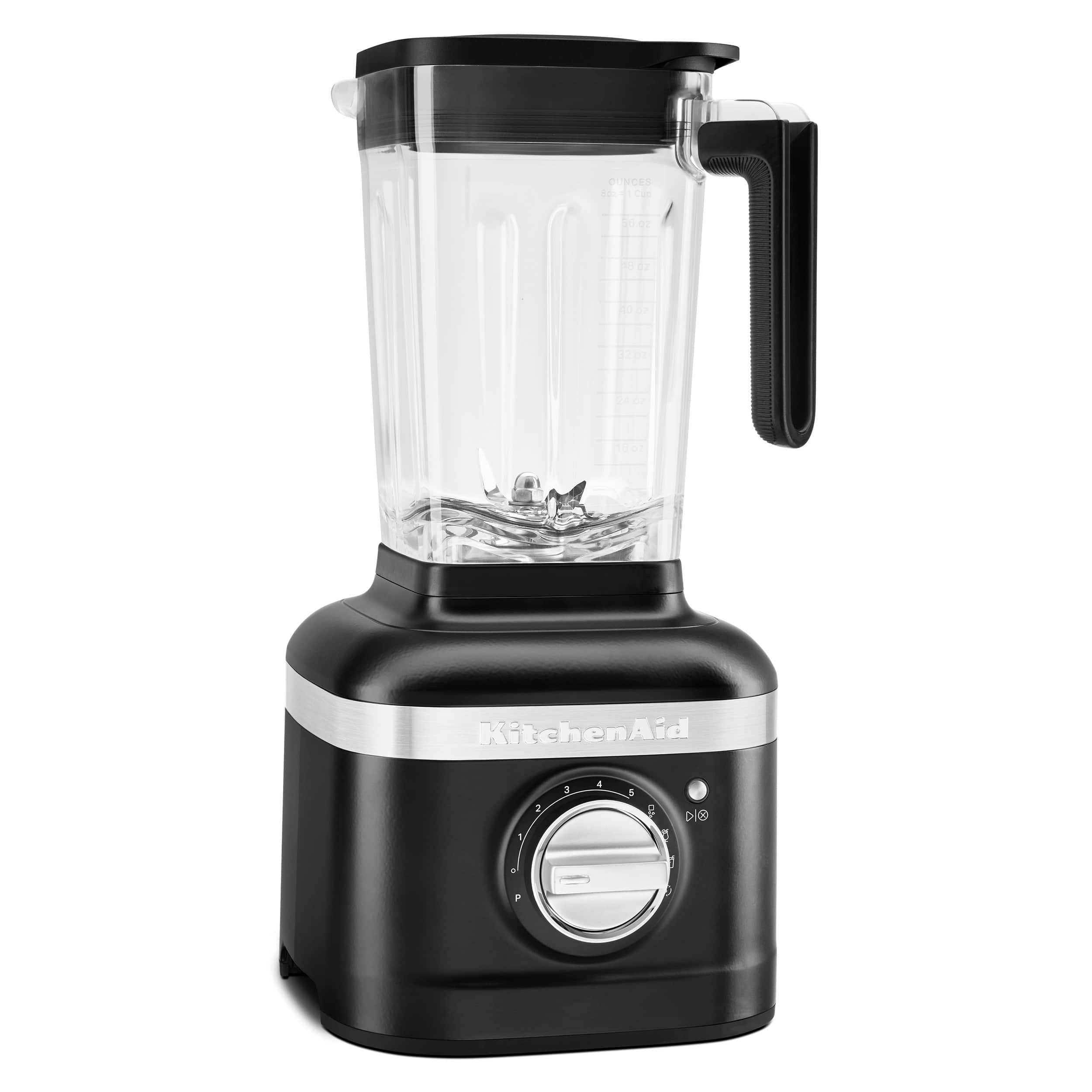 Front. KitchenAid - KitchenAid® K400 Variable Speed Blender - KSB4027 - Black Matte.