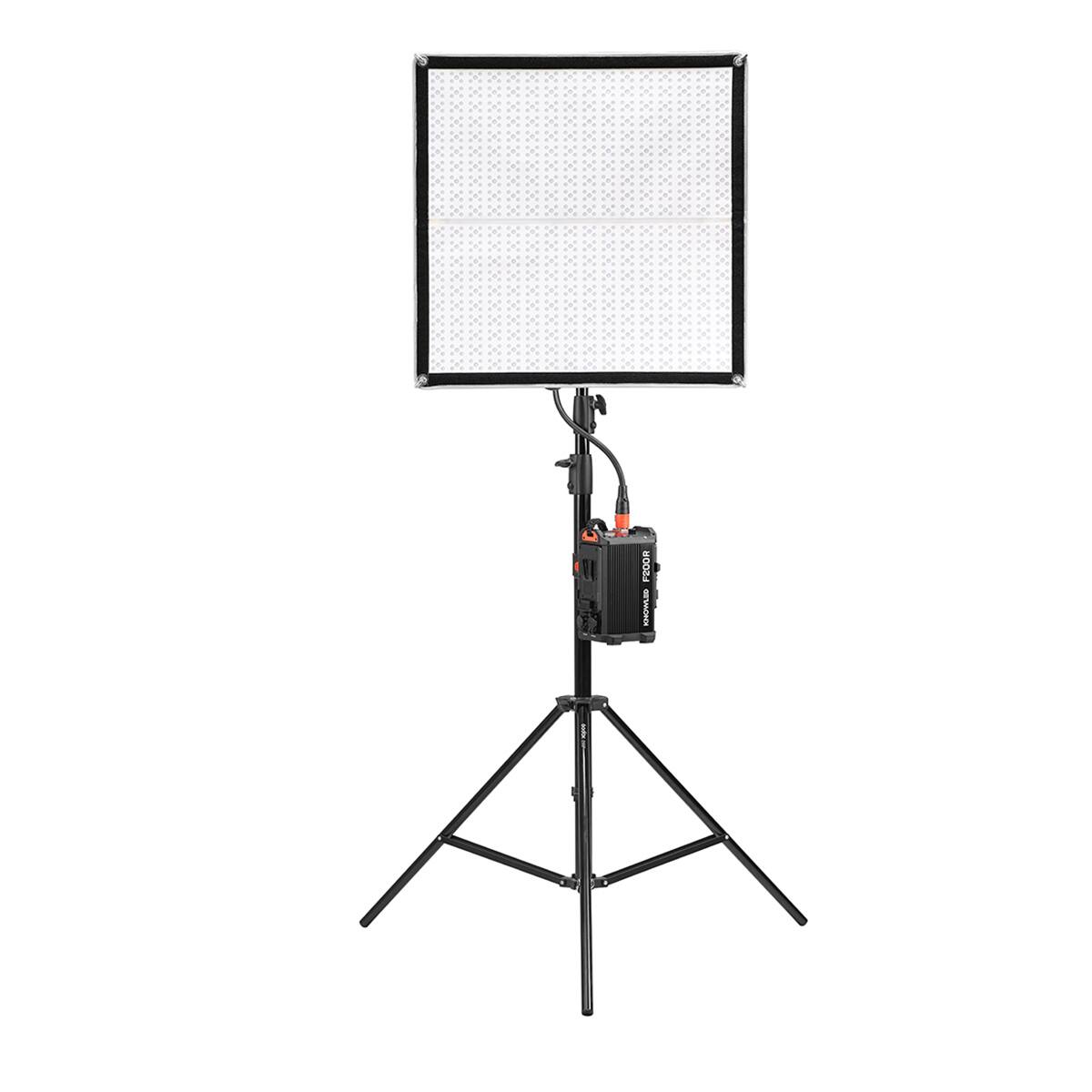 Alt View 4. Godox - Godox KNOWLED F200R RGB Flexible LED Light Mat (2 x 2').