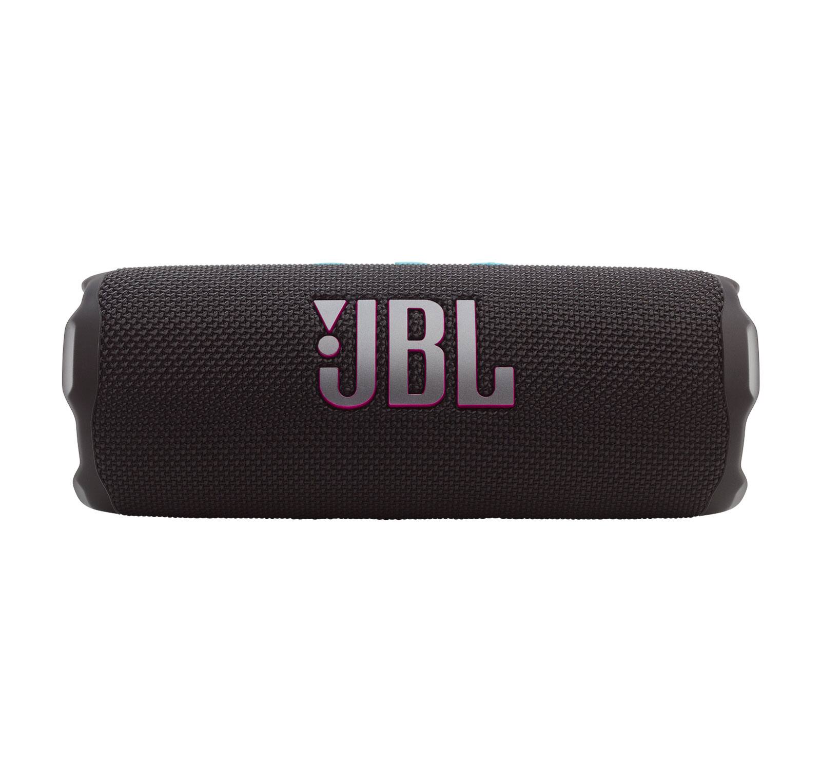 Back. JBL - JBL Flip 7 - Portable Waterproof and Drop-Proof Speaker, Bold JBL Pro Sound with AI Sound Boost (Black/Orange).