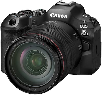 Canon EOS R6 Mark III 7K Video Mirrorless Camera with RF24 105mm Canon EOS R6 Mark III 7K Video Mirrorless Camera with RF24 105mm
