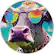 Back. TCG Toys - Spin Flip: Puzzle Hippy Dog & Cow- 2-In-1: Double-Sided Puzzle,Ages 8+.