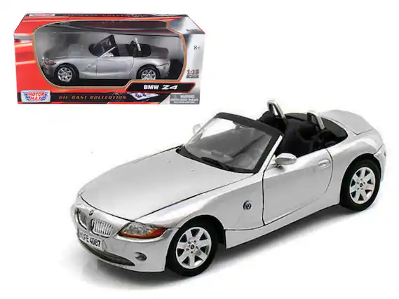 URMA 8+ 1:18 BCALS MOTOR MAX DIE CAST COLLECTION BMW Z4 WARNING: CHOKUNG HÄRD Snal FE 4087