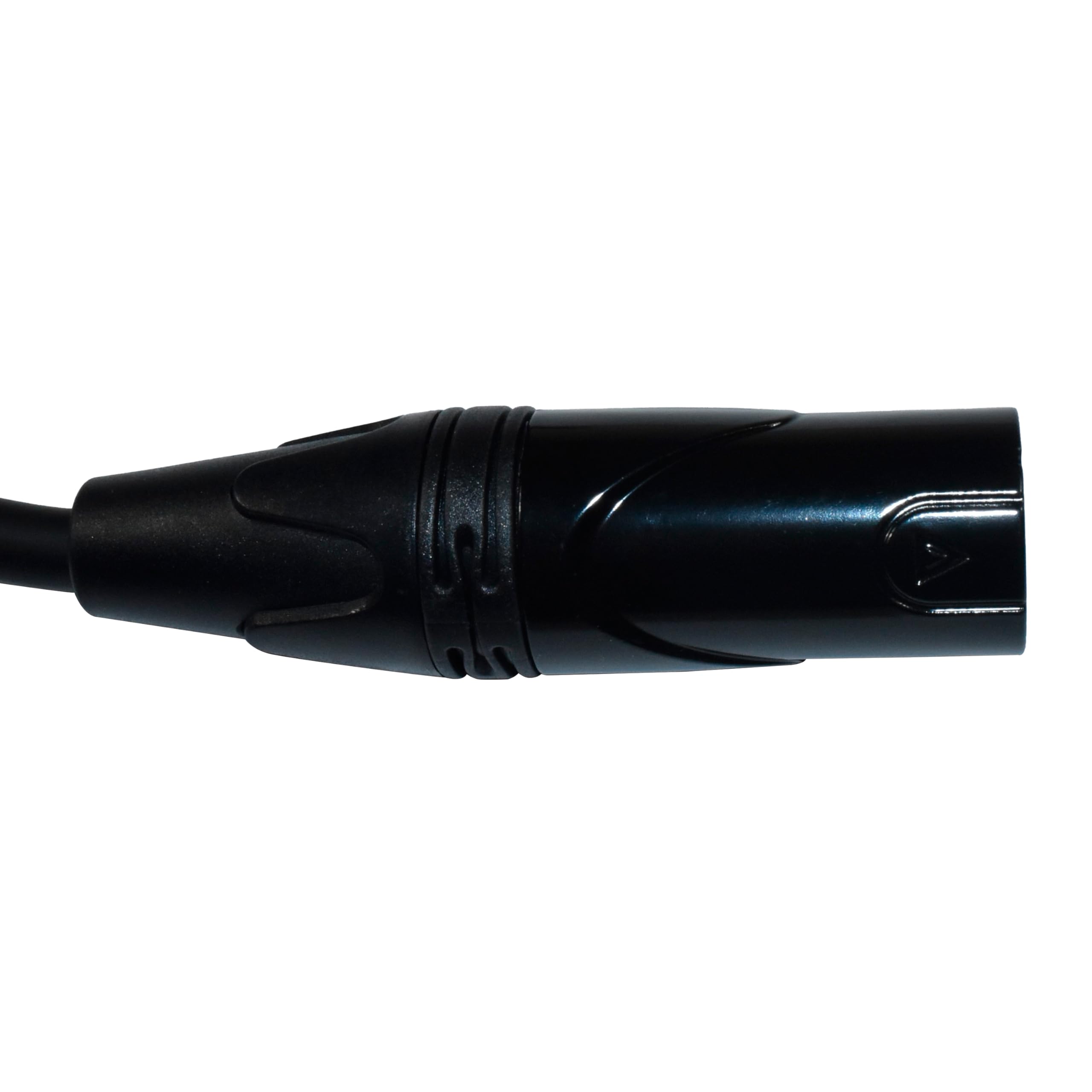 Alt View 4. HQRP - 2-Pack 1 ft XLR Microphone Cable, 3-Pin Male-Female Balanced Audio Cord - Black.