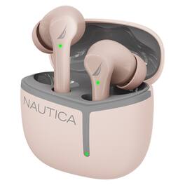 Nautica - Wireless Stereo Earbuds with Charging Case T670 ( - Gray-Nude
