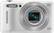 Front. Samsung - WB35F 16.2-Megapixel Digital Camera - White.