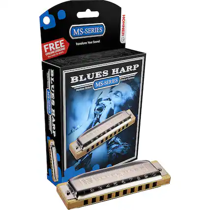 MS-SERIES
Transform Your Sound.
FREE ONLINE LESSONS!
See inside for details.
BLUES HARP
MS-SERIES
Matthias Hohner
Made in Germany
MS-SERIES
BLUES HARP
2328678
DOUA TARE
30 I
2345678910