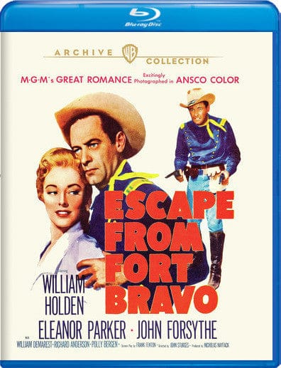 Front. Escape From Fort Bravo   - BluRay.