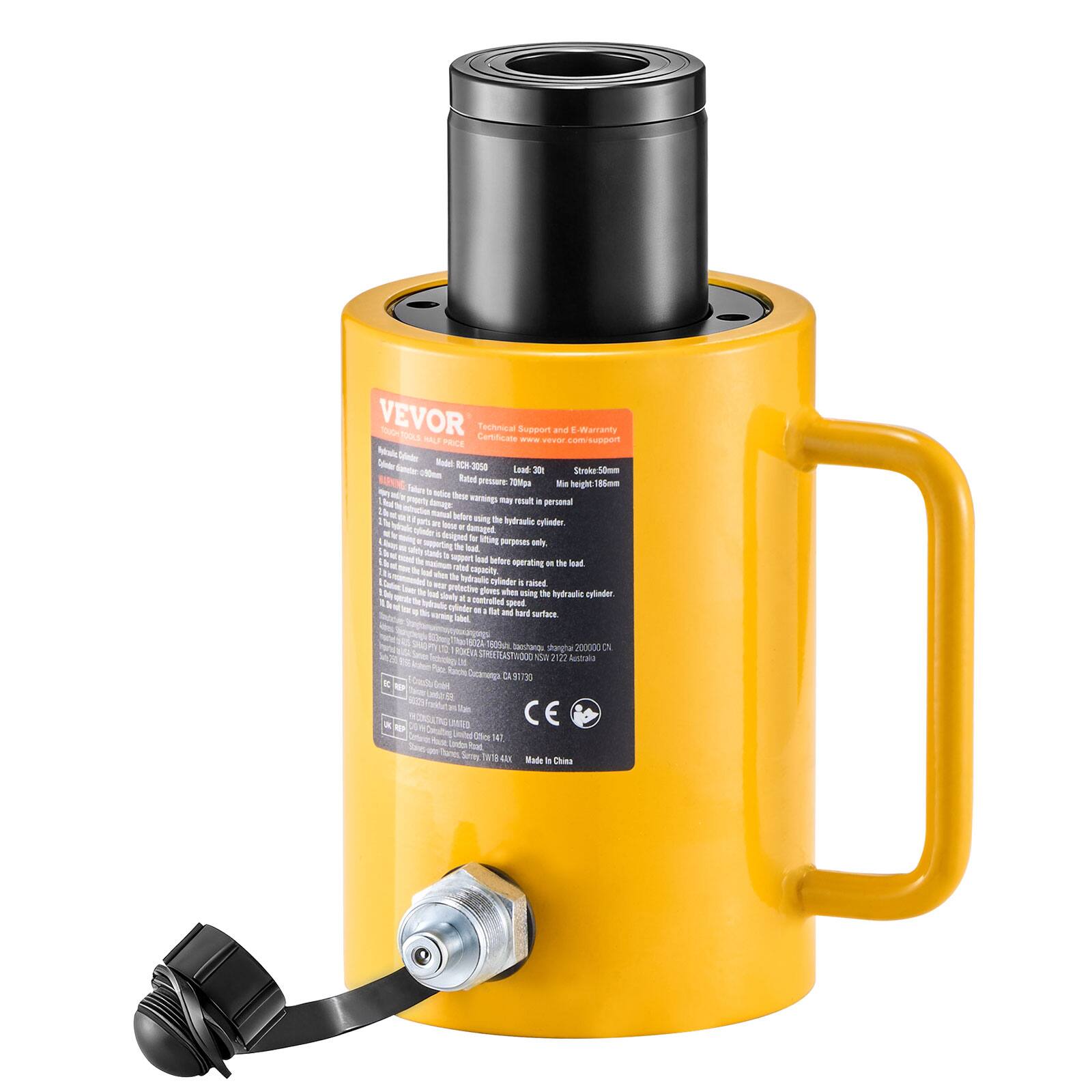 VEVOR TOUGH 104 Certificate Technical Support and E-Warranty

Model: RON-3058
Load: 300kg
Stroke: 50mm
Min. height: 188mm

Made in China