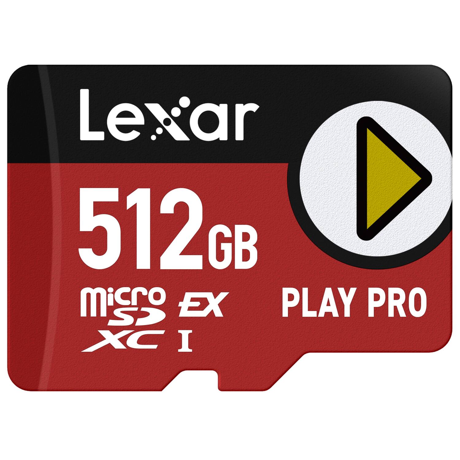 Lexar 512GB MicroSD EX XC I PLAY PRO