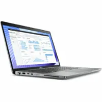 Dell - Precision 3000 14" Laptop - Intel Core Ultra 7 with 16GB Memory - 512 GB SSD - Gray - Angle_Zoom