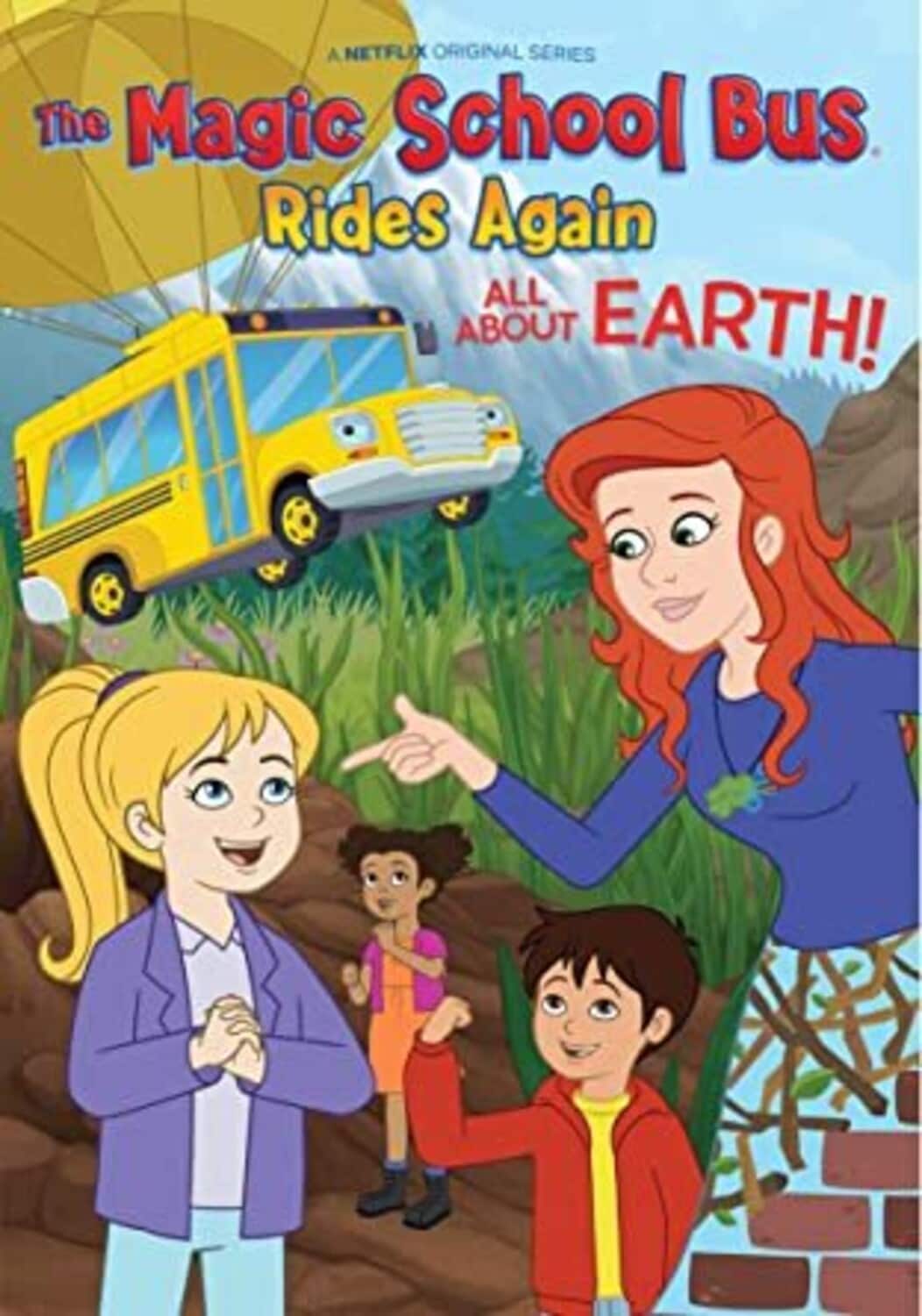 Front. Magic School Bus Rides Again: All About Earth - DVD.