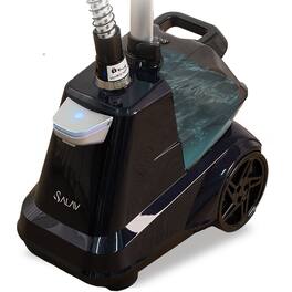SALAV - 1800W Intelligent Step-On Control Garment Steamer With Large Wheels - Navy