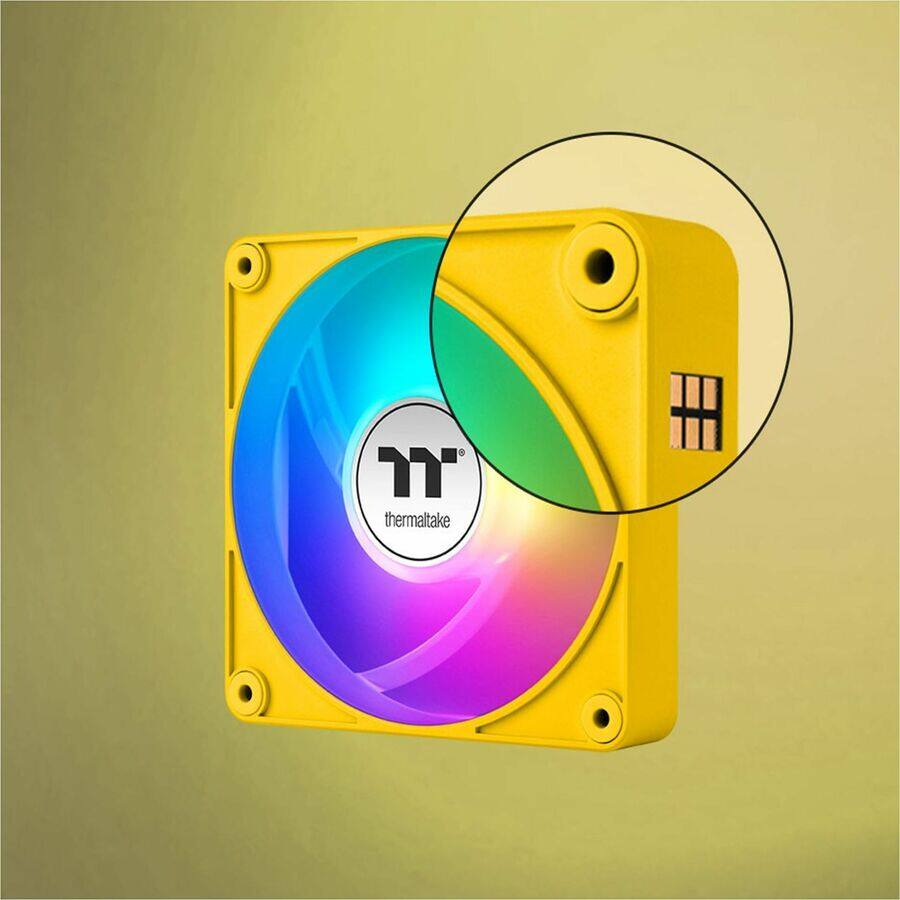 Alt View 1. Thermaltake - CT140 EX Reverse Bumble Bee - ARGB.