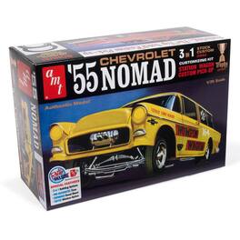 Round2 - AMT: 1955 Chevy Nomad 1:25 Scale Model Kit, 172pcs, Building Toy