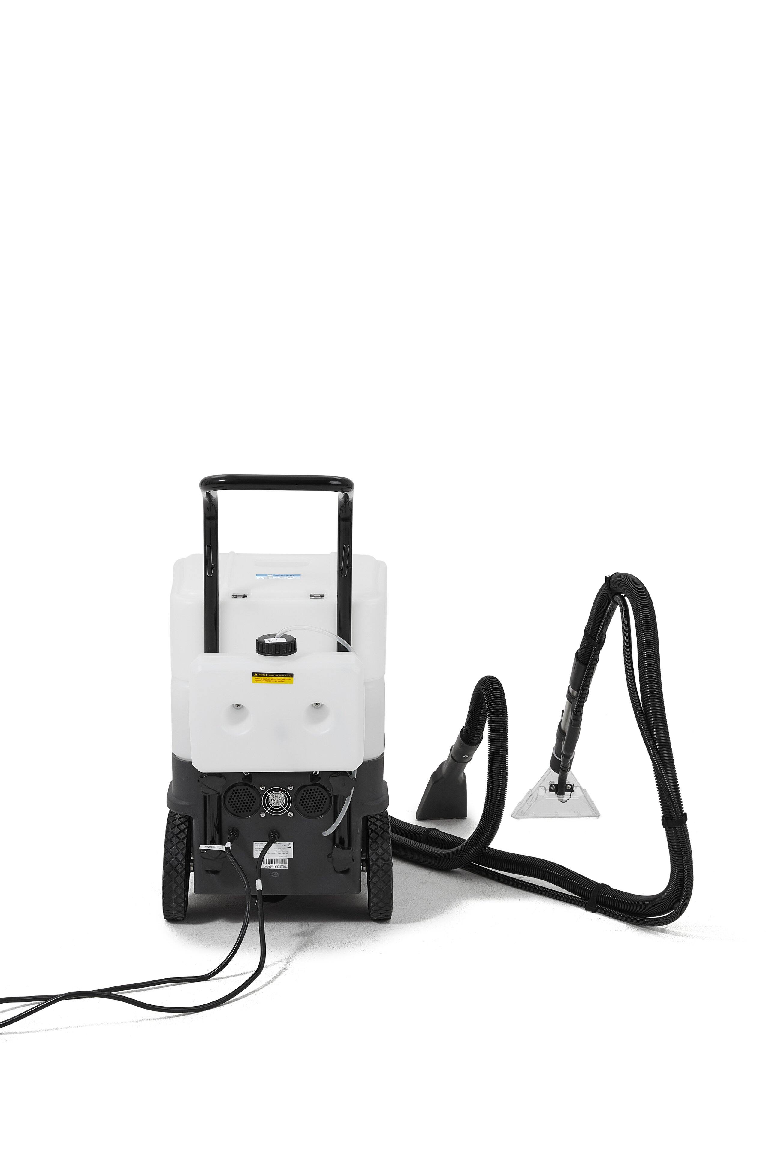 Alt View 4. Dapper Supply - Dapper Commercial Carpet & Upholstery Extractor Steam Cleaner Vacuum Blower Mite Remover Heavy Duty - Grey.
