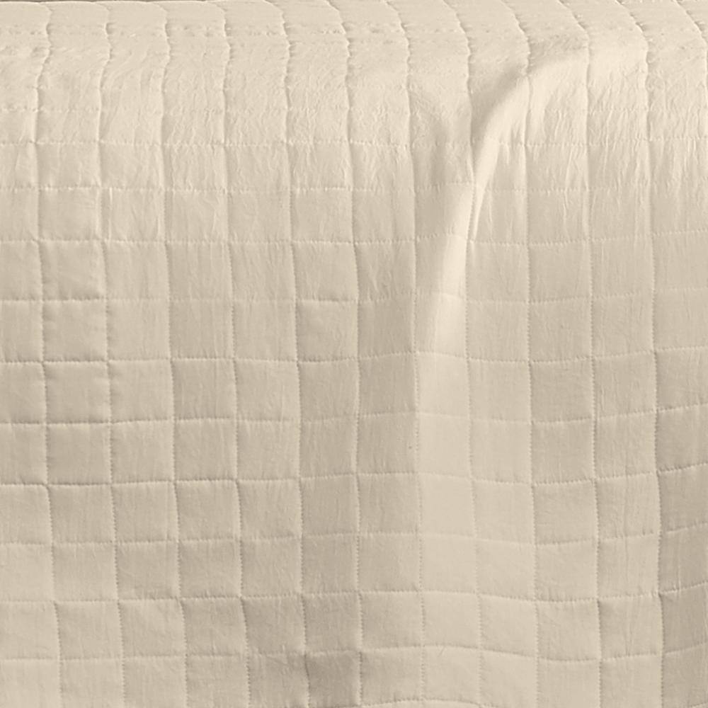 Alt View 3. RT Designers Collection - RT Designers Collection Belina 3 Pieces Washed Stitched Lightweight Quilts Set Queen Size For Bedding Sage - Sage.