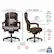 Left. La-Z-Boy - Delano Big & Tall Bonded Leather Executive Chair - Chestnut Brown.