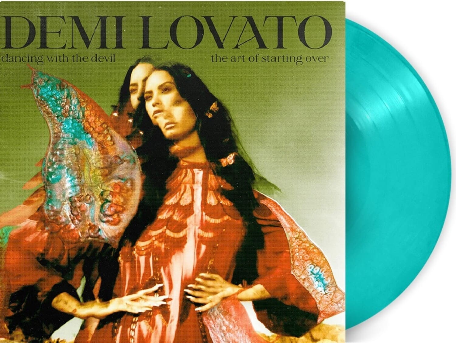 Demi Lovato - Dancing With The Devil... Art Of Starting Over (Turquoise Vinyl)  - VINYL LP