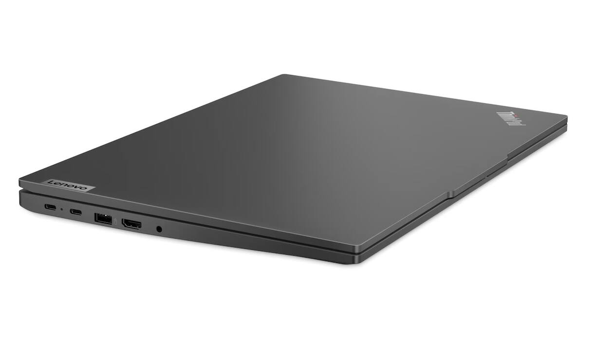 Alt View 8. Lenovo - Lenovo ThinkPad E16 Laptop 16.0 WUXGA (AMD Ryzen 5 7535U, 32GB DDR5, 2TB PCIe SSD, Win 11 Pro) w/USB Hub - Black.