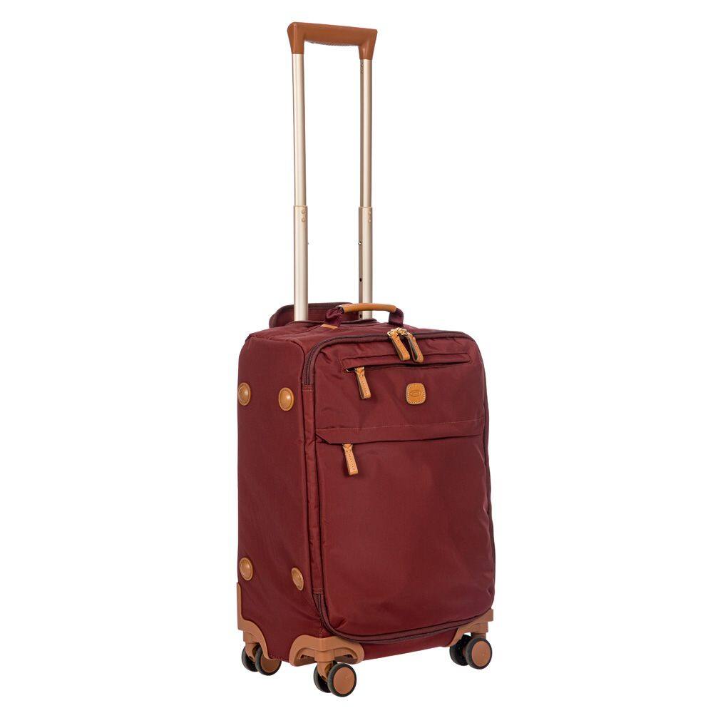 Angle. Bric's - Bric's X-Bag 21" 4-Wheel Carry-On Luggage Bordeaux - Bordeaux.