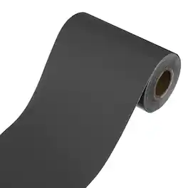 Unique Bargains - Wallpaper Border Peel and Stick 3.9"x393" Self Adhesive Mirror Frame Trim Tape for Kitchens Bedrooms Bathrooms - Black