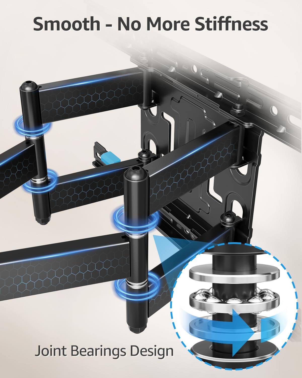 Smooth - No More Stiffness  
Joint Bearings Design