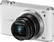 Left. Samsung - WB350F 16.3-Megapixel Digital Camera - White.